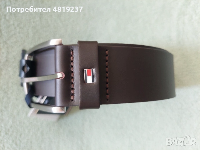 Мъжки колан Tommy Hilfiger, снимка 5 - Колани - 54465618