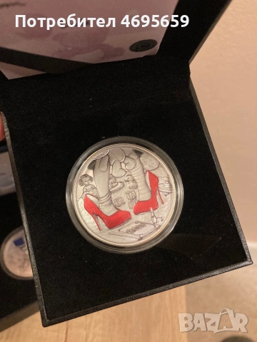 Сребърни монети инвестиционно сребро .Момчето на татко и момичето на мама . , снимка 2 - Колекции - 54214396