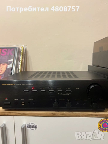 Усилвател Marantz PM-53 – Аудиофилски звук и отлично състояние, снимка 6 - Ресийвъри, усилватели, смесителни пултове - 54391052