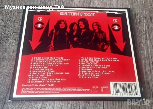 Компакт Дискове - Рок - Метъл: Led Zeppelin – Mothership - 2 CD Digipack, снимка 2 - CD дискове - 54913752