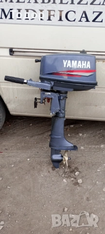 Продавам извънбордов д-л Yamaha 4HP, 2т, къс ботуш, обслужен, внос от Италия, снимка 2 - Воден транспорт - 54499659