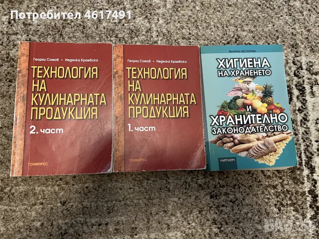 Учебници по кулинарна продукция
