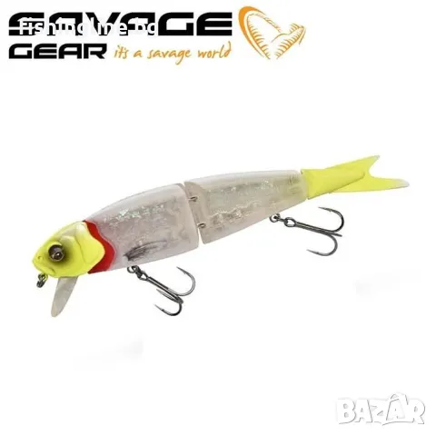 Savage Gear 4Play Classic Liplure 13cm 21g SP – суспендиращ трисекционен воблер за щука и бяла риба, снимка 3 - Такъми - 55379846