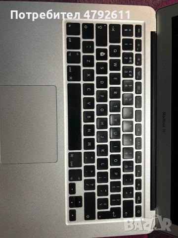 MacBook Air 13” Mid 2013 | i5 | 4GB RAM | 120GBSSD | Работи отлично, снимка 3 - Лаптопи за дома - 54663523