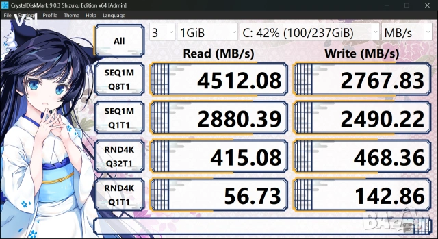 Нов бърз SSD диск NVME M.2 2280 - 256GB, снимка 2 - Твърди дискове - 55081364