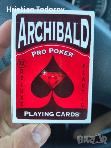 Archibald Pro Poker карти за игра