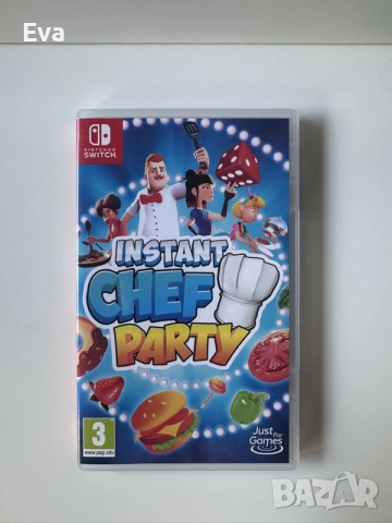Nintendo switch игра instant chefs party 