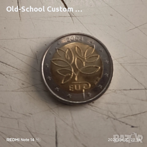 Възпоменателна Финландска Монета 2€, снимка 2 - Комплекти за видеонаблюдение - 47241116