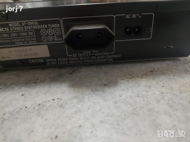 тунер Technics st-x902l, снимка 12 - Ресийвъри, усилватели, смесителни пултове - 54774528