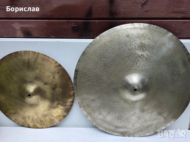 Чинели 2 бр. - месингови, снимка 6 - Ударни инструменти - 55125376