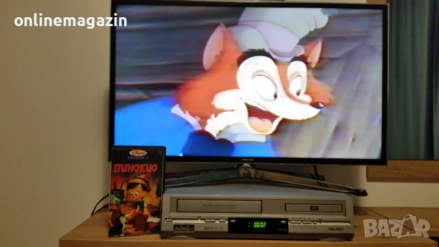 Видеокасета " Пинокио-Капитан Балу " VHS, снимка 17 - Други жанрове - 54083456