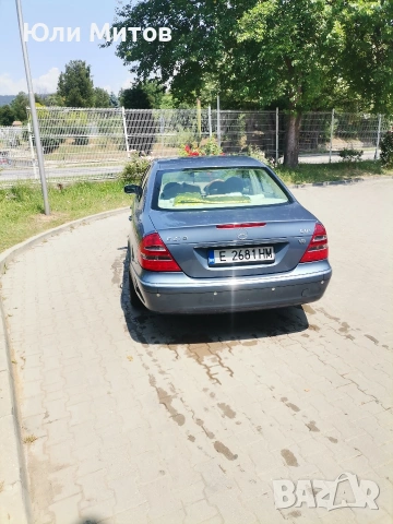 Мерцедес Е270 177к.с.2004година, снимка 4 - Автомобили и джипове - 54778755