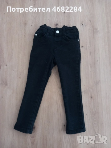 Детски дънки Zara / Зара + ПОДАРЪК преходно якенце, снимка 8 - Детски панталони и дънки - 54628971