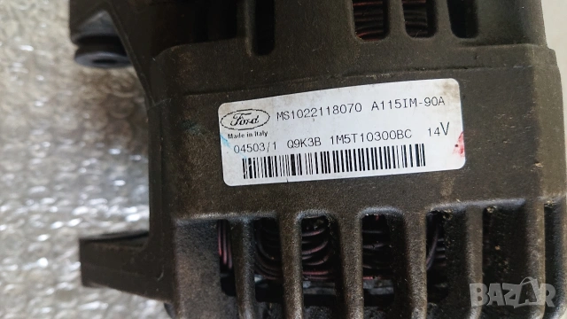 Работещ алтернатор за форд фокус МК1 90,100,115к.с.до 2004год. , снимка 2 - Части - 54671039