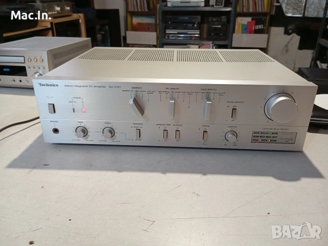 Усилвател Technics SU-V707, снимка 9 - Ресийвъри, усилватели, смесителни пултове - 54714848
