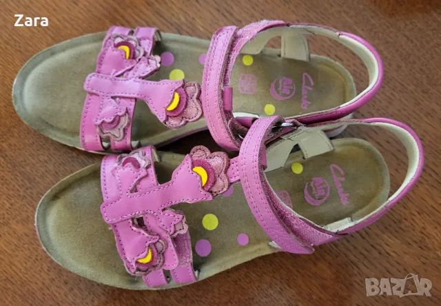 кожени обувки Clarks, 33.5ти номер