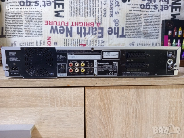 Panasonic DVD Recorder DMR-E50, снимка 6 - Плейъри, домашно кино, прожектори - 54165056