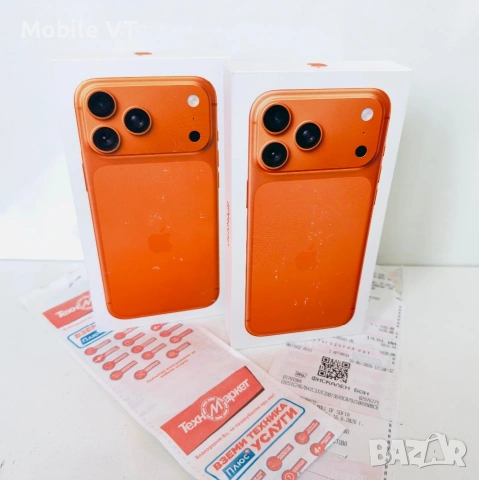 НОВ!iPhone 17 Pro Max 256GB Cosmic Orange 2г.ГАРАНЦИЯ Техномаркет!