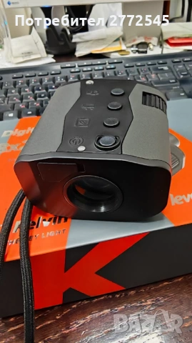 Бинокъл. Цифров фотомонокъл Levenhuk Kelvin Snap 8×25, снимка 4 - Екипировка - 54293444
