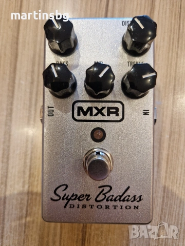 Дисторшън педал - ефект за китара MXR M75 Super Badass