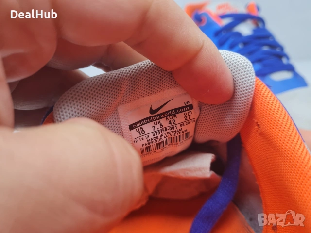 Кецове Nike Air Max 1 Носени,но в отлично състояние. Размер 42 стелка 27 см. Цена 40 евро., снимка 3 - Маратонки - 54503637