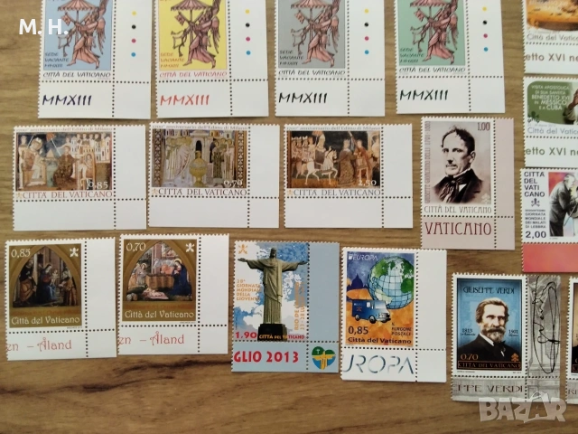 Ватикана , снимка 3 - Филателия - 55096358