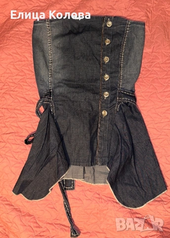 Lucy размер М дънков топ