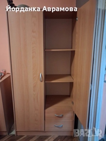 Двукрилен гардероб 900/500/1800