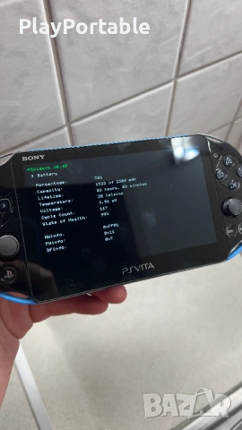 Modded Ps Vita 2000 Black/Blue 128GB/256GB with games, снимка 11 - PlayStation конзоли - 54436726
