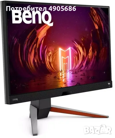 Гейминг монитор BenQ - Mobiuz EX2710Q, 27", 165Hz, 1ms, FreeSync, снимка 5 - Монитори - 55508715