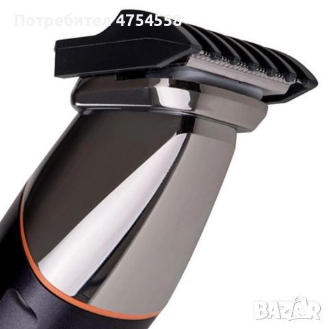 Професионален комплект за подстригване 5 в 1 – машинка, тример, бръсначка и приставки за лице и тяло, снимка 7 - Други стоки за дома - 54157594