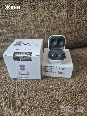 Samsung buds 2 + оригинална кутия, тапи и 2 бр. калъфи, снимка 4 - Слушалки, hands-free - 54492216