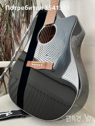 Електро-акустична китара Fender CD-60SCE, снимка 2 - Китари - 55389402