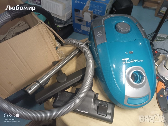 Прахосмукачка с торба Rowenta Power XXL, 4,5 л, ниска консумация на енергия, максимален , снимка 3 - Прахосмукачки - 54925171