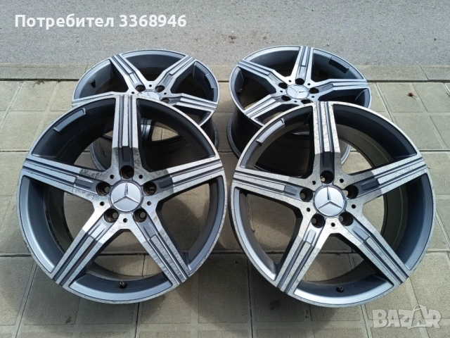 Джанти Mercedes 17" 5x112 Мерцедес 5х112, снимка 2 - Гуми и джанти - 54764617