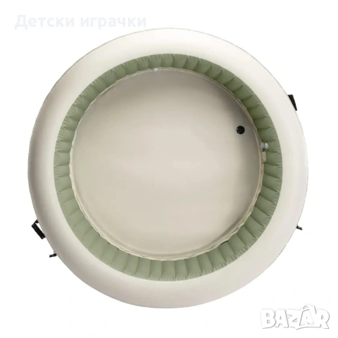 Надуваемо джакузи Pure Spa Bubble Therapy Intex с диаметър 196см, с 4 места, зелено, снимка 8 - Други - 54258846