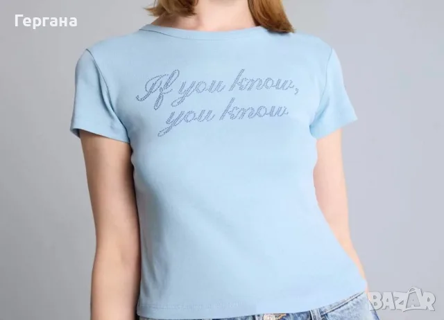 Дамска лятна тениска