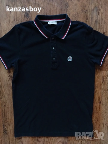 MONCLER men's polo shirt - мъжка тениска р-р S, снимка 5 - Тениски - 55051316