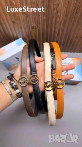 Yves Sent Laurent 🤍 Louis VUITTON 🤍 Естествена Кожа 🤍 Дамски Колани