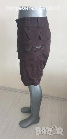 G - Star Rovic 3D Cargo 1/2 Short Cotton Mens Size 32 НОВО! ОРИГИНАЛ! Мъжки Къси Панталони!