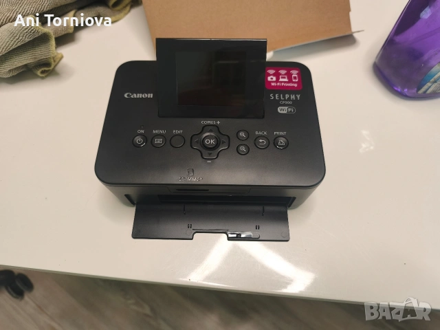 Компактен фотопринтер Canon SELPHY CP900 (с Wi-Fi), снимка 3 - Обективи и филтри - 54840508