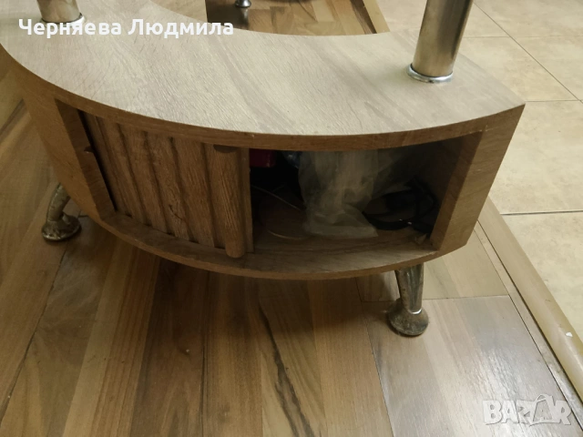 Холна маса с стъклена повърхност, снимка 6 - Маси - 54799366