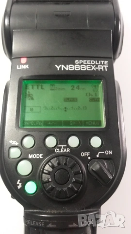 Светкавица за Canon Yongnuo Speedlite YN968EX-RT, снимка 2 - Светкавици, студийно осветление - 54624131