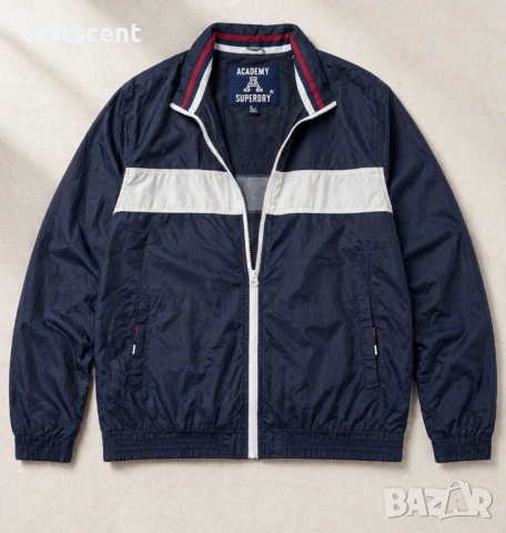 Спортно мъжко яке Superdry Academy Club House Jacket 2XL – Lightweight Navy XXL