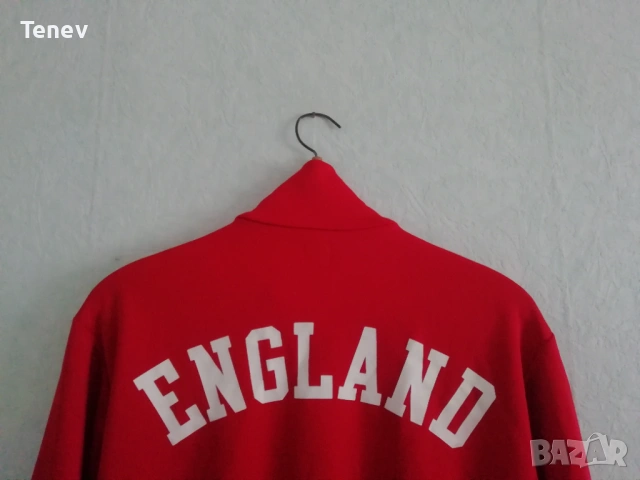 England Adidas Originals World Cup 1974 retro оригинално мъжко горнище Англия Адидас L , снимка 4 - Спортни дрехи, екипи - 42595001