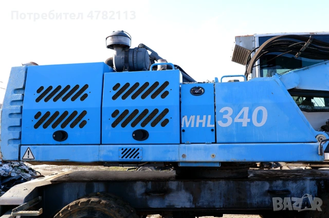 Багер FUCHS MHL 340, снимка 12 - Индустриална техника - 54025151