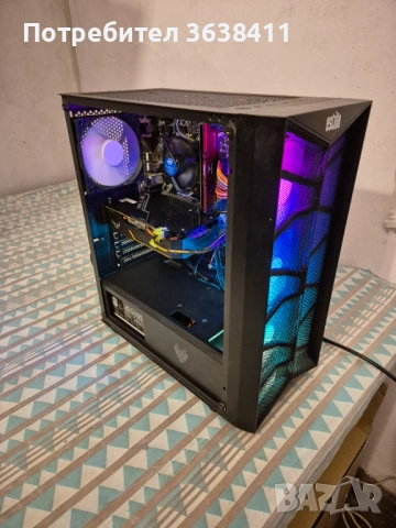 Геймърски компютър гаранция/i5 10400f 16GB,GTX 1070ti 8GB, 480GB SSD HDD 1TB