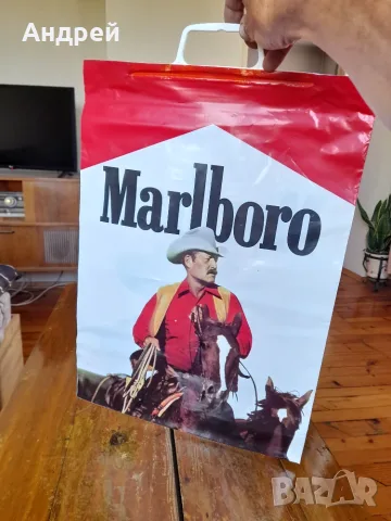 Стара найлонова торбичка Marlboro #7, снимка 3 - Колекции - 55302040