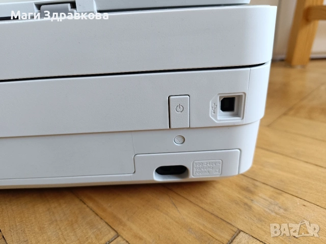 Продавам принтер + скенер (мултифункционално устройство) HP DeskJet Plus 6075, снимка 6 - Принтери, копири, скенери - 54798056