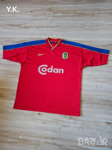 Оригинална мъжка тениска Reebok x Brondby IF / Season 98-00 (Away), снимка 2 - Тениски - 54687887